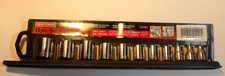 Sears Craftsman Usa 34463 11pc. 38 Drive 6pt Sae Socket Set 14-78 B4