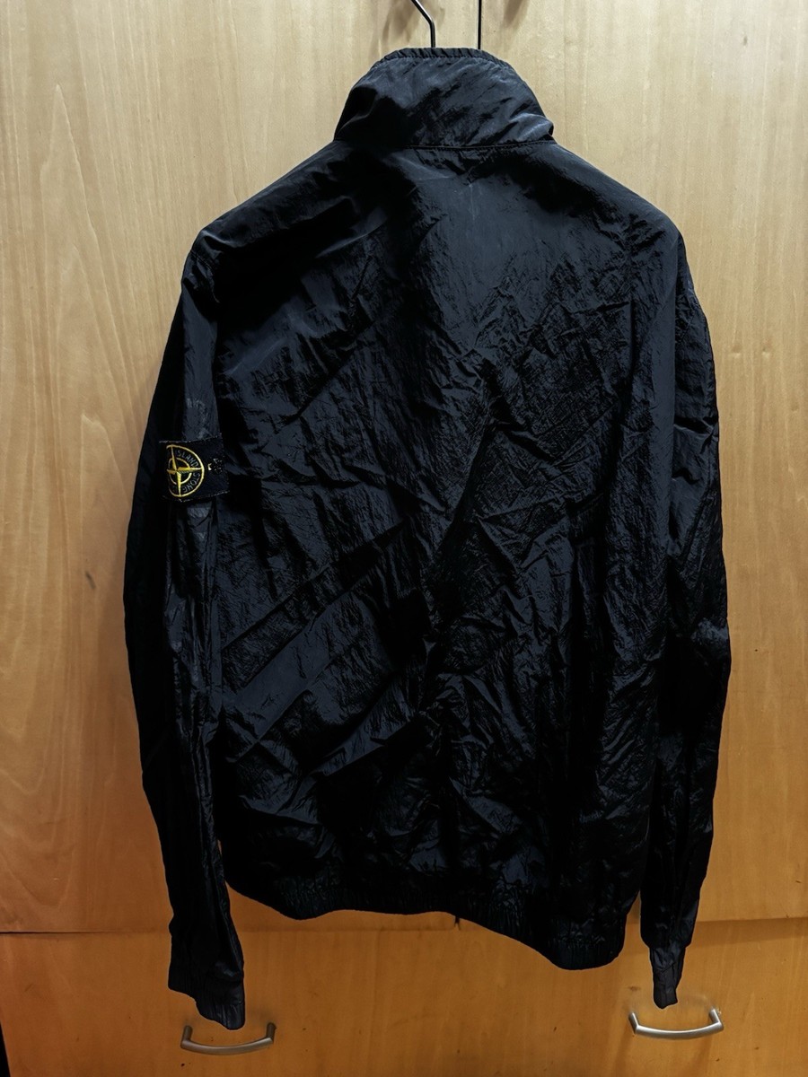 2016 Stone Island x Supreme Nylon Metal Track Jacket - Black Size
