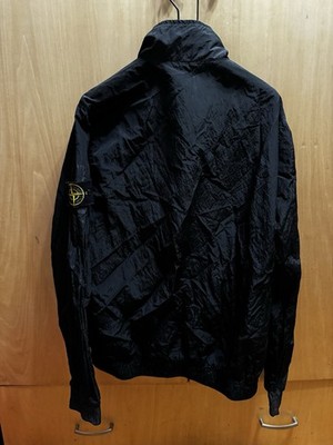 2016 Stone Island x Supreme Nylon Metal Track Jacket - Black Size