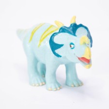 2010 Hasbro Learning Curve Triceratops Dinosaur Figure 5 Inch Toy Kids
