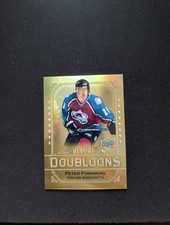 2024-25 UD Allure Peter Forsberg Doubloons DB-81 SP Case Hit COLORADO AVALANCHES