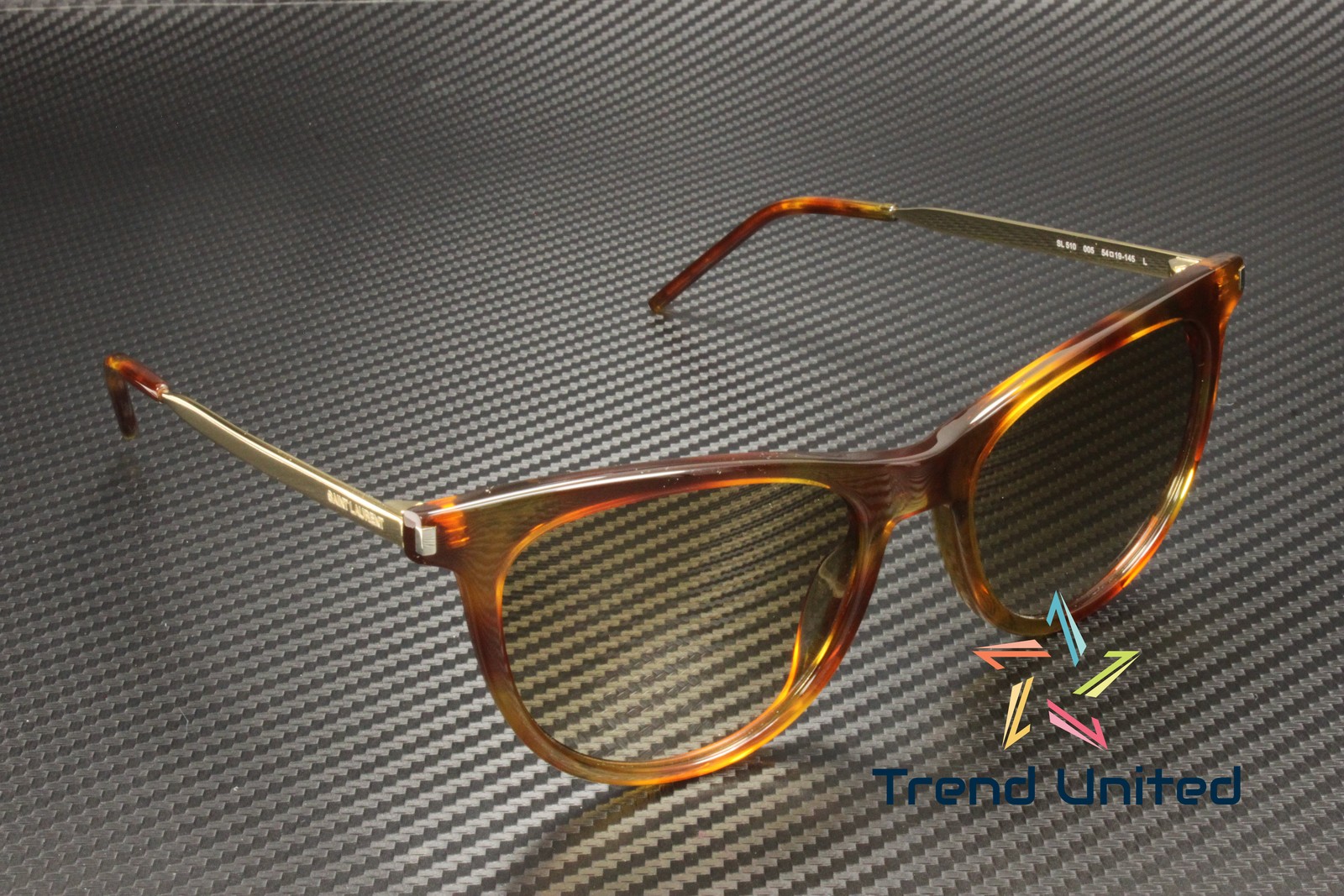 Occhiali da sole donna SAINT LAURENT SL 510 005 occhio di gatto avana oro marrone 54 mm