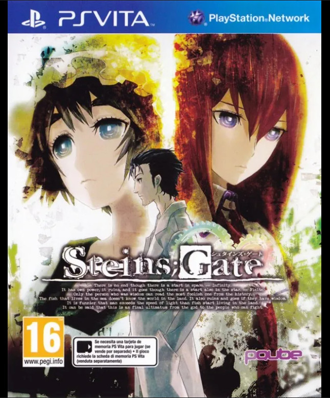 Steins Gate SONY PS Vita - PAL en Boîte