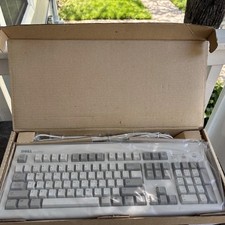 Dell QuietKey PS/2 Wired  RT7D5JTW MECHANICAL Keyboard 0463CD ( NEW ) SEALED VTG