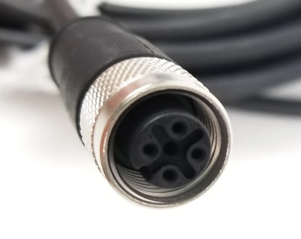 5 Binder USA 77 3530 0000 50704-0500 M12 4-Pin Female Cable Connector 5Meter NEW - Image 4 of 4