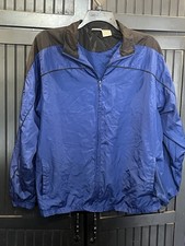 Athletic Works Sweat Suit Size Large Blue/black Nylon