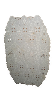 Vintage Whitework Embroidery Dresser/Table Scarf/Doily