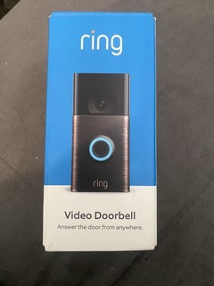 Ring Videocitofono 2a Generazione Bronzo Veneziano 1080p HD WiFi Ricaricabile