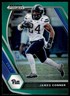 2021 Prizm Draft Picks Green Prizm James Conner Pittsburgh Panthers #91 Parallel