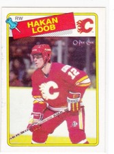 88/89 OPC...HAKAN LOOB...CARD # 110...FLAMES...FREE COMBINED SHIPPING