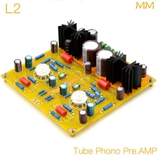 1pc L2-Tube Phono Amplifier(MM) RIAA Finished Board