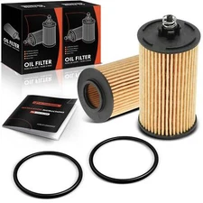 2Pcs New Engine Oil Filter for Chevy Cruze Limited Sonic Trax Buick Encore 10K