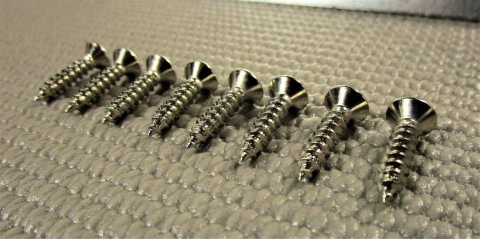 1955-1957 CHEVROLET BEL AIR 4 DOOR SEDAN WGN INTERIOR SILL PLATES W/FISHER LOGO - Image 4 of 4