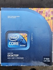 Intel Core i7-920 SLBEJ 2.66GHZ 4.80GT/S 4 Core CPU Socket 1366 In Retail Box