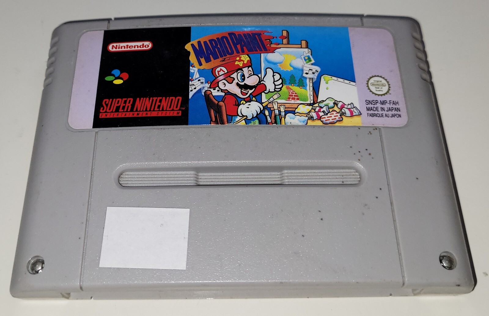 Super Nintendo SNES - Mario Paint - En Loose - Bon État