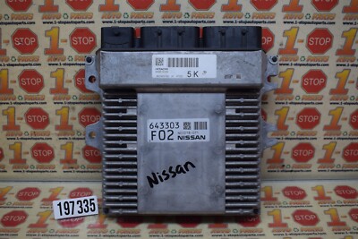 2017 NISSAN PATHFINDER 3.5L ENGINE COMPUTER MODULE ECU ECM BED403-300 A1 OEM