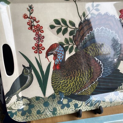 John Derian for Target Thanksgiving Turkey Fall Melamine Serving