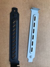 Rear Bracket for PC, PCI Slot Bracket Covers - Full Height Lot of 24