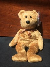 Ty Beanie Babies Cashew the Bear DOB April 22, 2000