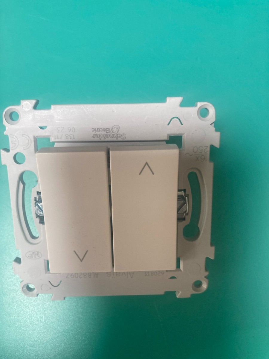 Prise Murale TV/FM/Téléphone Schneider ALB82327 - Neuf, Pour Installation Domestique