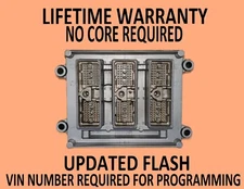 2003 GMC ENVOY XL 4.2L ENGINE COMPUTER 12574976 VIN PROGRAMMED ECM PCM