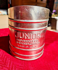 Vintage Junior Metal Flour Sifter Mid-Century Made in USA