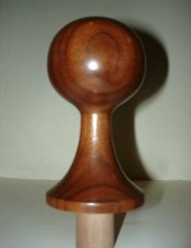 WOOD FINIAL UNFINISHED FOR BED OR FURNITURE FINIAL 61
