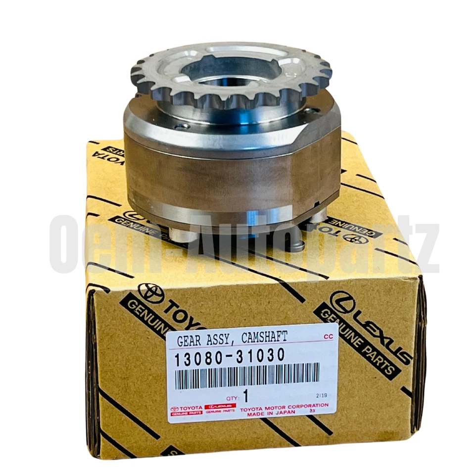 1308031030 Toyota RAV4 CAMRY LEXUS IS250 Conjunto de engranajes, escape de distribución del árbol de levas, LH Foto 3 de 4