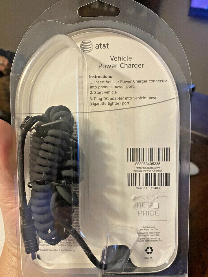 NOVO - Carregador de energia para veículo modelo 457496 - Carregador de carro para dispositivos USB Mini-B - Imagem 2 de 4