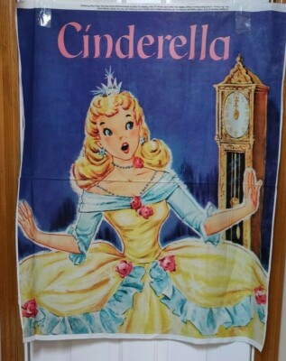 Disney Cinderella Panel by David Textiles  btp