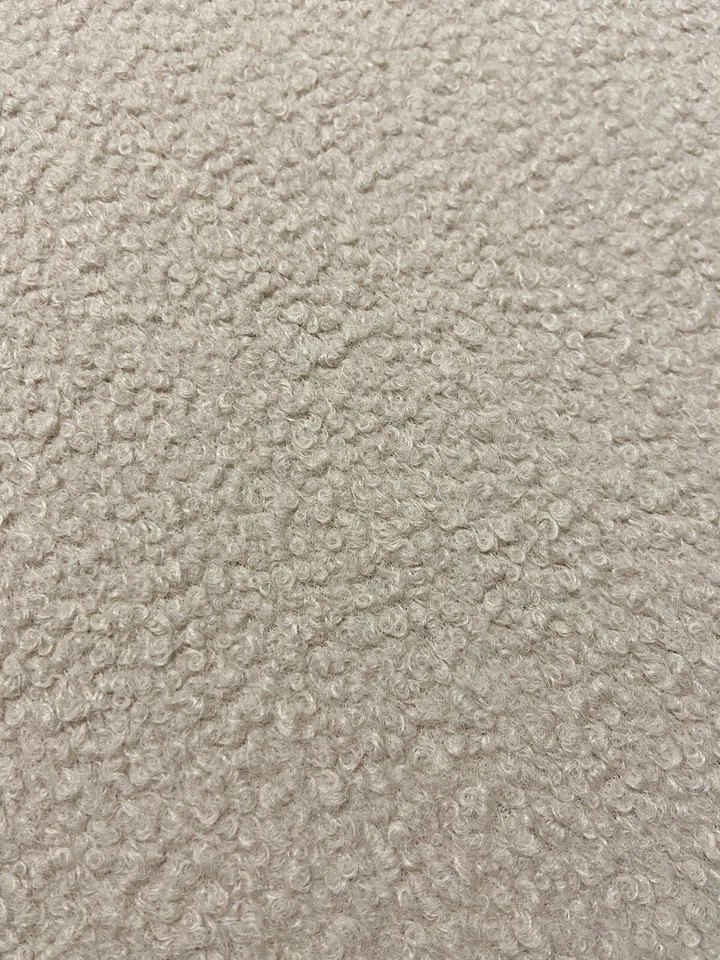 Cream Teddy Boucle Footstool - Image 4 of 4