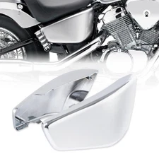 Chrome Battery Side Cover Fit For Honda Shadow VT600 VLX 600 1999-2007 06 05