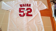 MICHAEL WACHA signed custom CARDINALS jersey PSA/DNA COA LARGE RED SOX