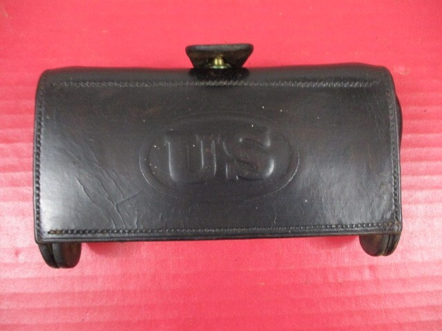Indian War US M1874 McKeever Cartridge Box Watervliet Arsenal 2nd