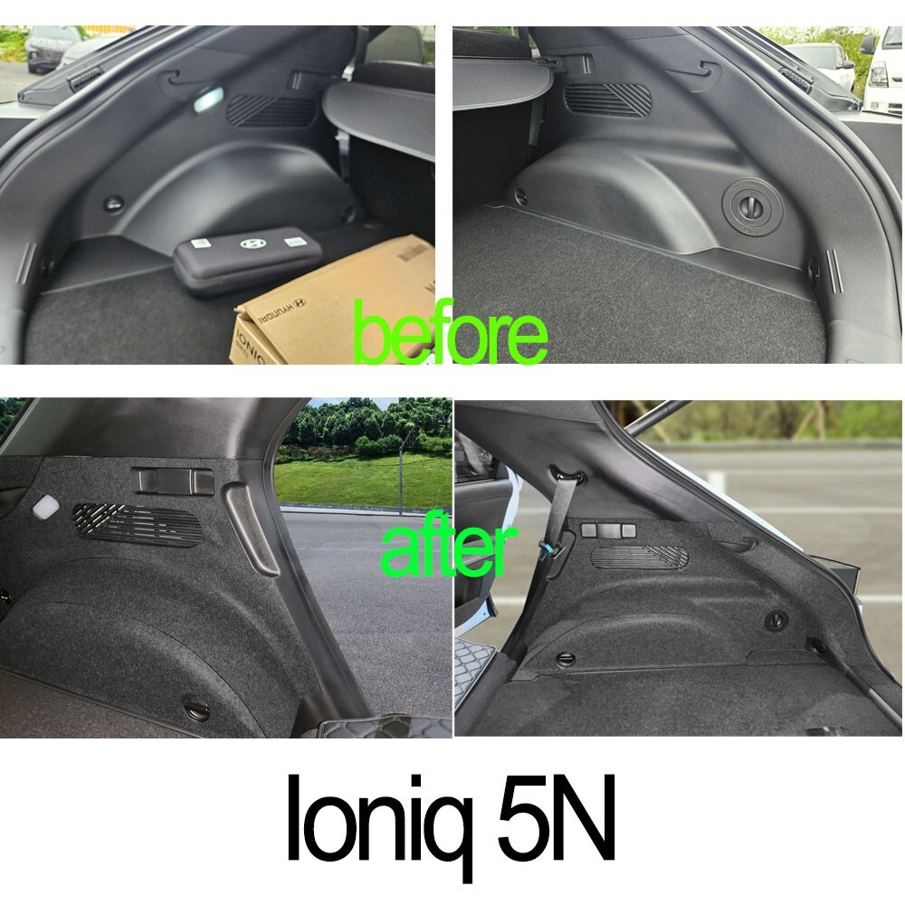 Trunk Side Cover Felt Anti-Scratch 10pcs For Hyundai Ioniq 5 - Foto 2