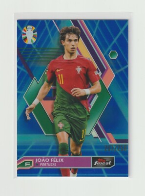 2023 FINEST UEFA EURO 2024 BLUE/AQUA 207/250 [ JOAO FELIX ] PORTUGAL