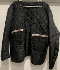 Mens Tourmaster Sonora 3/4 Air Jacket 3XL - 50 Black Quilted LINER ONLY! 