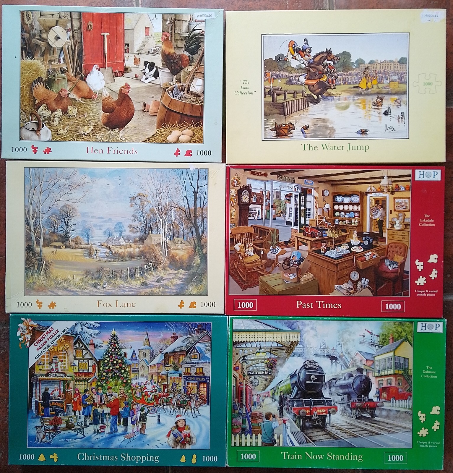 BUNDLE OF 6 X 1000 PIECE HOP JIGSAWS eBay