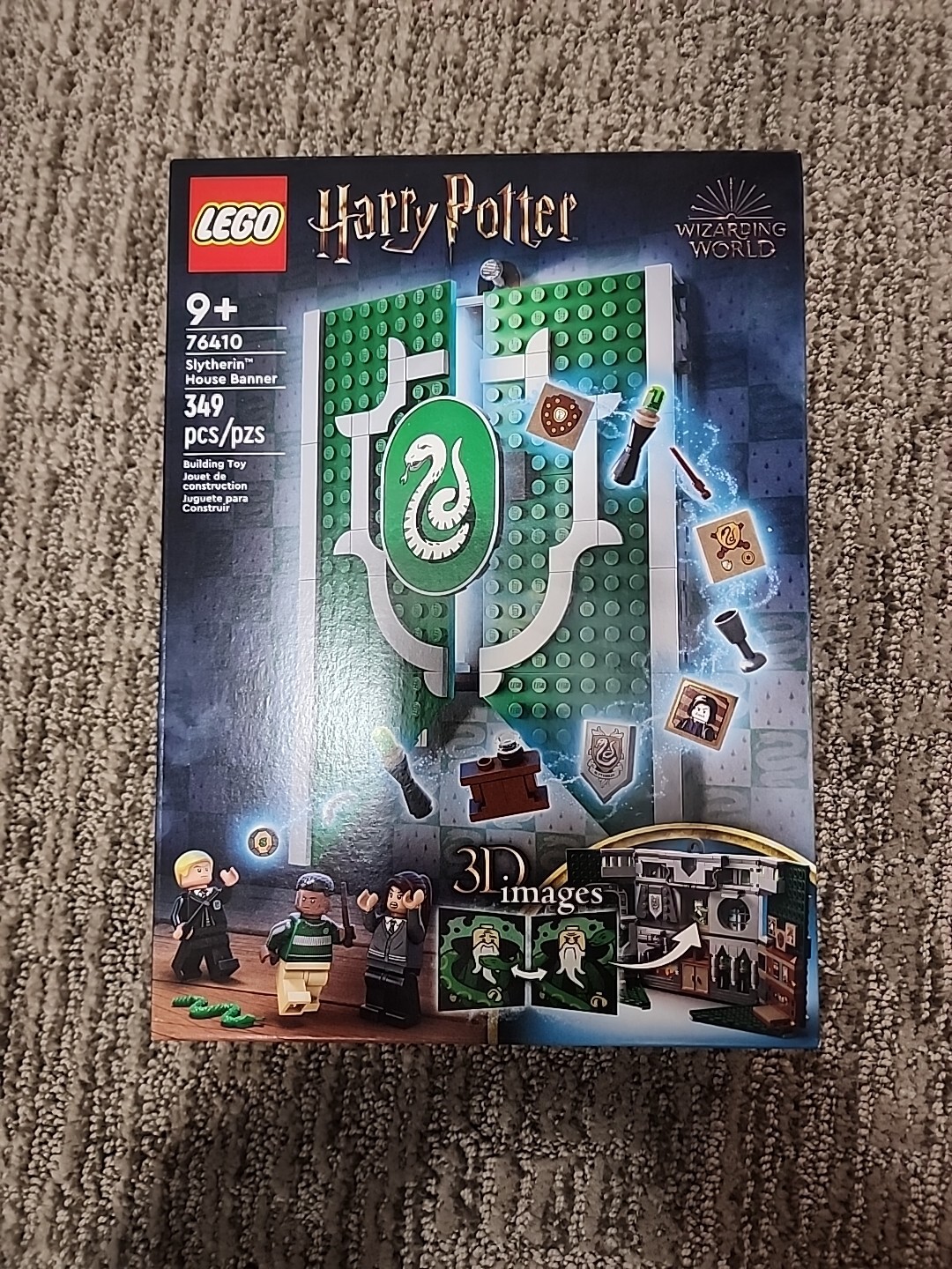 LEGO Harry Potter Slytherin House Banner Building Kit 76410  