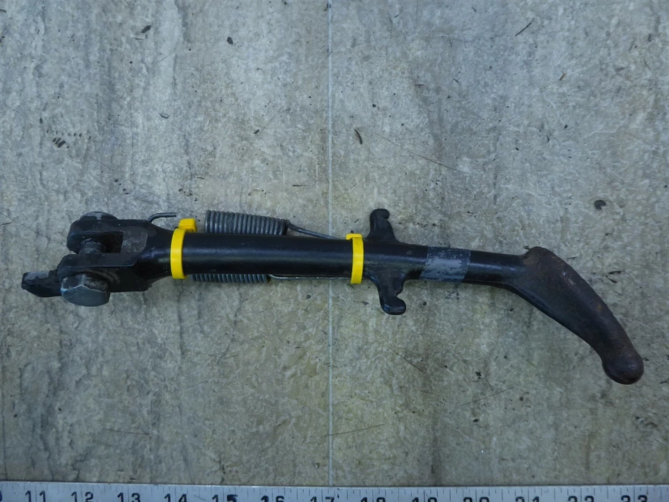 Kawasaki KZ440B KZ 440 K720 1980) soporte lateral con resortes Foto 3 de 4