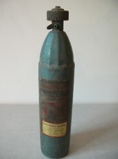 Ancien extincteur SICLI type Siclor 500 de voiture des années 1960 de 28,5 cm