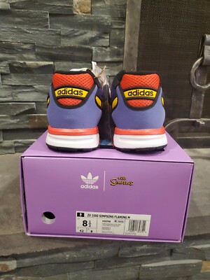 Size 8.5 - The Simpsons x adidas ZX 1000 Flaming Moe