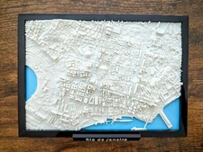 Rio de Janeiro Brazil 3D City Map Custom 3D Street Map City Poster Print