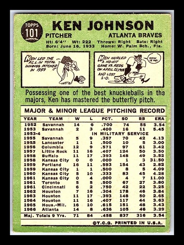 1967 Topps 1st-2nd Series #1-196 - You Pick - Volume Discounts - aaalvins - Picture 117 of 213