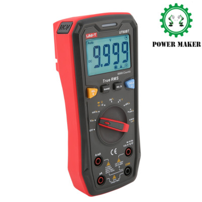 UNI-T True RMS Bluetooth Multimeter Auto Range AC/DC Ohm Freq Amp Cap Temp Teste