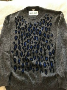 kenzo leopard sweater