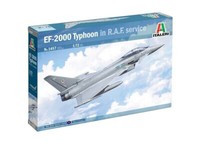 Italeri 510001457 1:72 Raf EF-2000 Eurofighter Typhoon Jet DüSenflugzeug