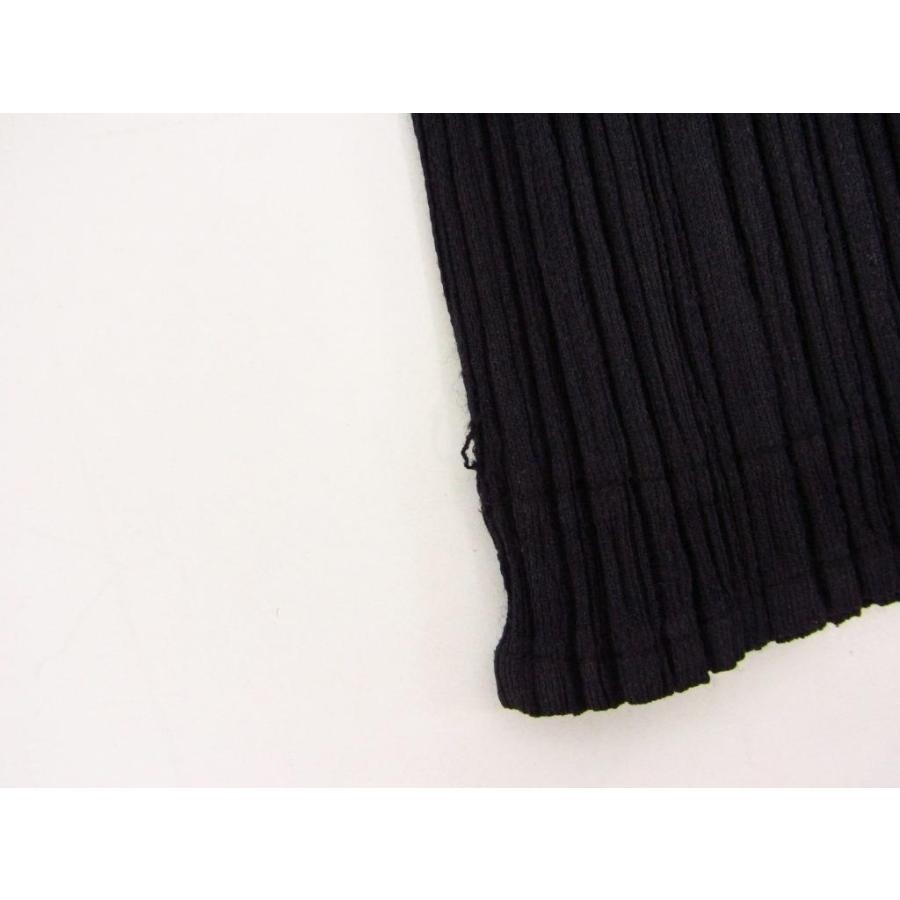 Pleats Please Sleeveless Cut And Sew Zip Pp04-Je384 Issey Miyake