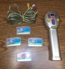 TAKARA E-KARA Karaoke Y2K Singing Microphone w/4 Cartridges 35Songs Tested Works