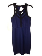 TRIXXI $59 Womens New Blue Body Con Cocktail Dress 9 Juniors
